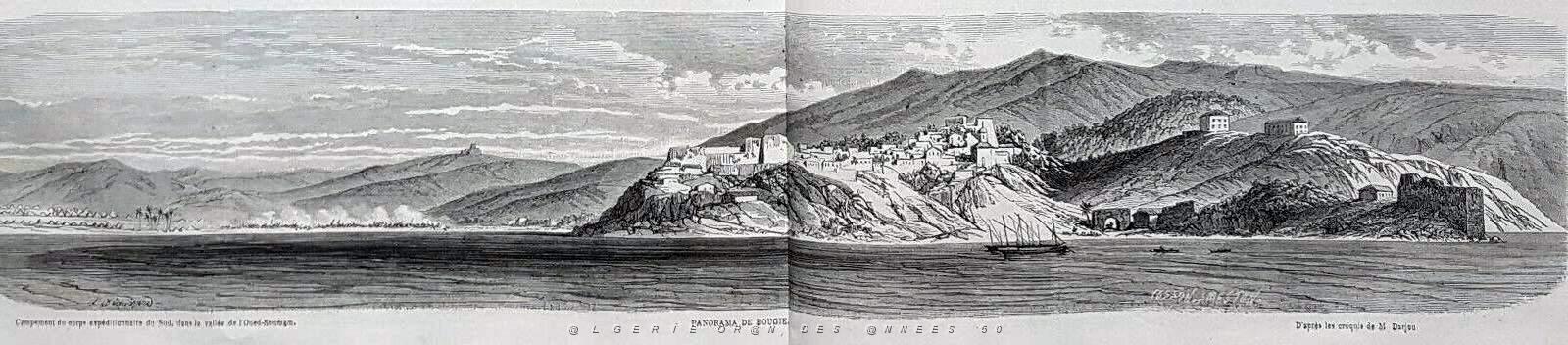 2- Voyages de l'Empereur Napoleon III en Algerie- Bougie 1.jpg